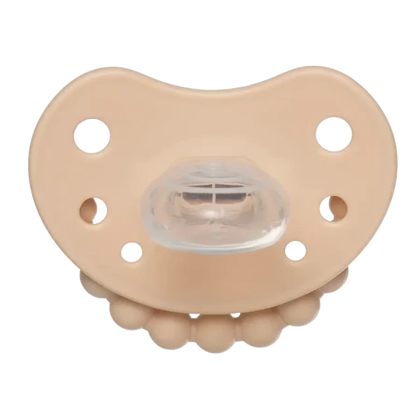 Smoczek pozycjonujący COOKIE BEIGE 3-6M LUU Kids