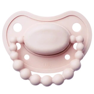 Smoczek pozycjonujący VELVET BLUSH 3-6M LUU Kids