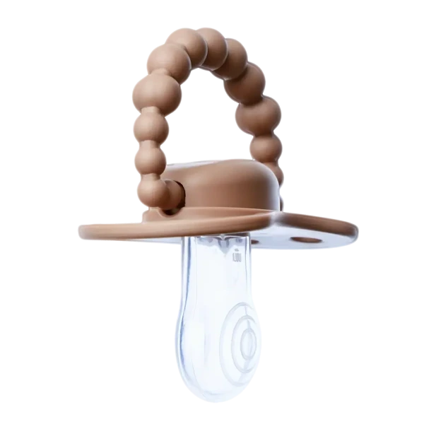 Smoczek pozycjonujący MILK HAZELNUT 3-6M LUU Kids