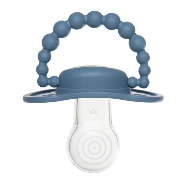 Smoczek pozycjonujący CLOUDY BLUE 6M+ LUU Kids