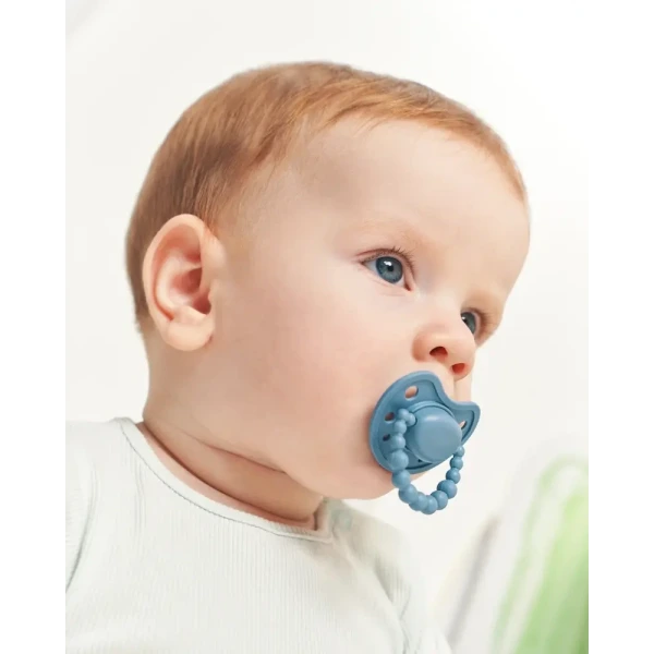 Smoczek pozycjonujący CLOUDY BLUE 6M+ LUU Kids