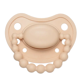 Smoczek pozycjonujący COOKIE BEIGE 6M+ LUU Kids