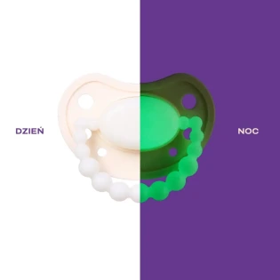 Smoczek pozycjonujący AMERICAN CREAM GLOW 6M+ LUU Kids