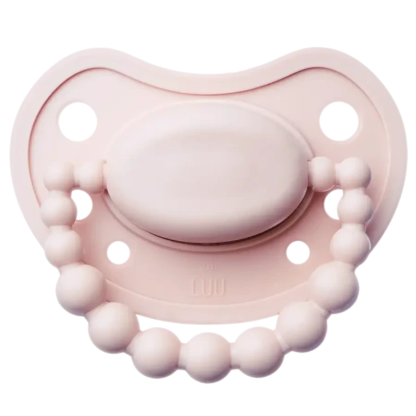 Smoczek pozycjonujący VELVET BLUSH 6M+ LUU Kids