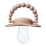 Smoczek pozycjonujący MILK HAZELNUT 6M+ LUU Kids