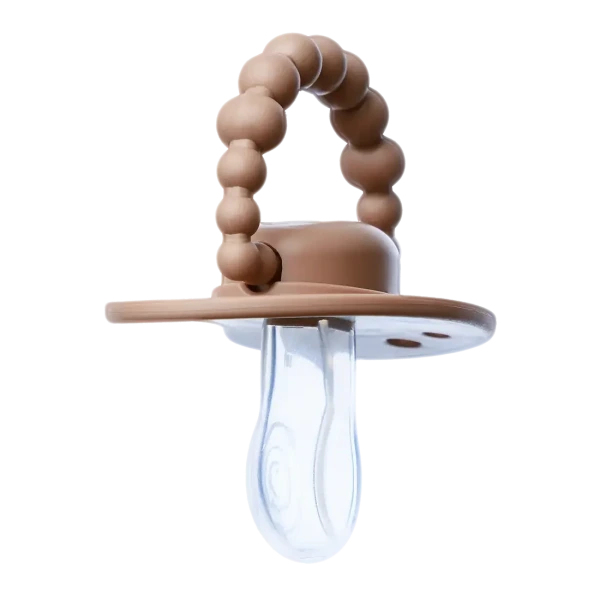 Smoczek pozycjonujący MILK HAZELNUT 6M+ LUU Kids