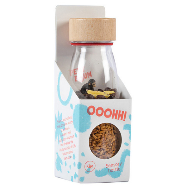 MAŁPKA sensoryczna butelka obserwacyjna Petit Boum 3 msc+