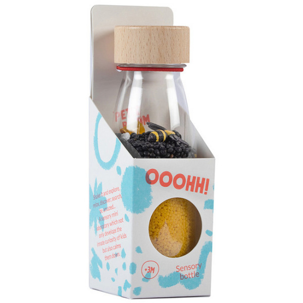 PSZCZOŁA sensoryczna butelka obserwacyjna Petit Boum 3 msc+