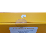 DINOZAURY puzzle tekturowe z figurkami 3D 200 el.