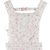 NOSIDEŁKO DLA LALEK beżowe w kwiatuszki Little Dutch 3+