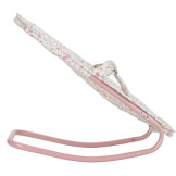 LEŻACZEK BUJACZEK dla lalek beżowy w kwiatuszki Little Dutch 3+