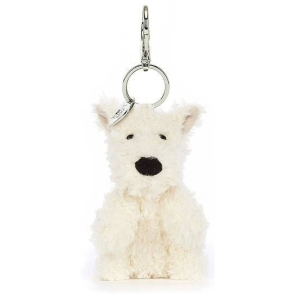 Breloczek Terrier Kremowy pluszowa zawieszka 16 cm Jellycat