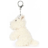 Breloczek Terrier Kremowy pluszowa zawieszka 16 cm Jellycat