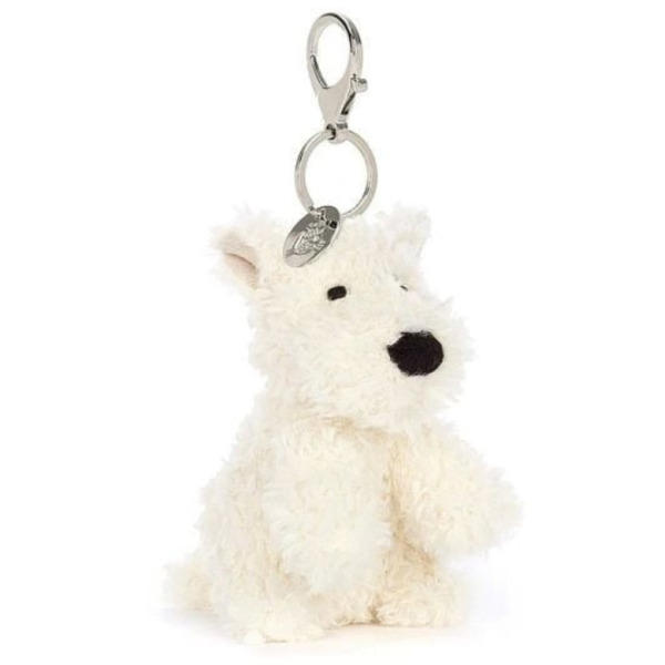 Breloczek Terrier Kremowy pluszowa zawieszka 16 cm Jellycat