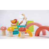 MUZYCZNY OGRÓD zestaw pierwszych drewnianych instrumentów muzycznych Mentari 18 msc+