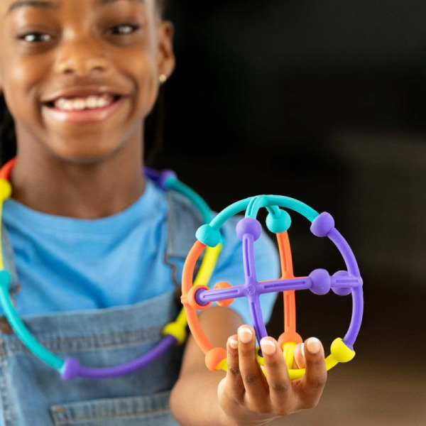 SILIKONOWE KLOCKI innowacyjne przyssawki 46 el. Plip Kit Fat Brain Toy 5+