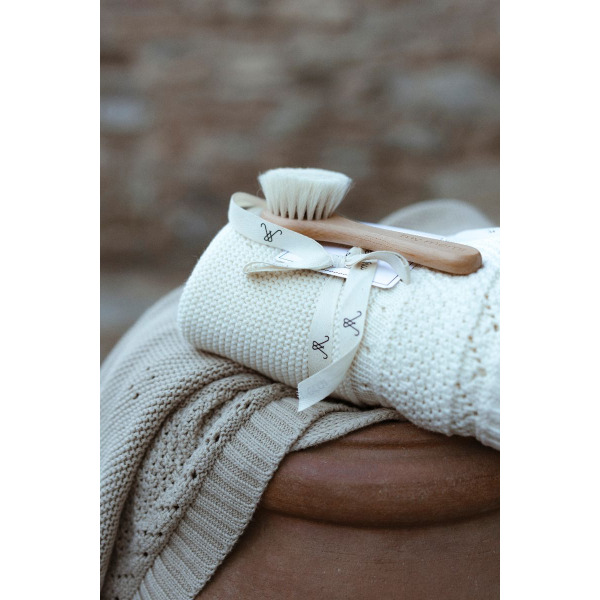 SZCZOTKA z naturalnego włosia koziego relaksacyjna