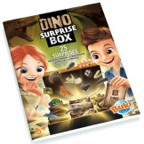 PUDEŁKO 25 NIESPODZIANEK Z DINOZAURAMI mały archeolog zestaw kreatywny do kalendarza adwentowego BUKI 6+