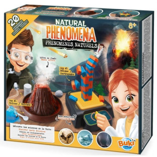 KATASTROFY NATURALNE zestaw naukowy 20 eksperymentów BUKI 8+