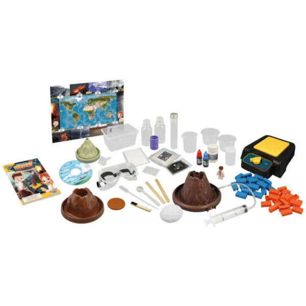 KATASTROFY NATURALNE zestaw naukowy 20 eksperymentów BUKI 8+