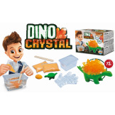 KRYSZTAŁOWY DINOZAUR  zestaw kreatywny hodowla kryształów Mini Lab BUKI 8+