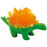 KRYSZTAŁOWY DINOZAUR  zestaw kreatywny hodowla kryształów Mini Lab BUKI 8+