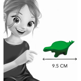 KRYSZTAŁOWY DINOZAUR  zestaw kreatywny hodowla kryształów Mini Lab BUKI 8+