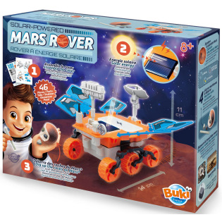 ŁAZIK MARSJAŃSKI zasilany energią słoneczną zestaw naukowy BUKI 8+