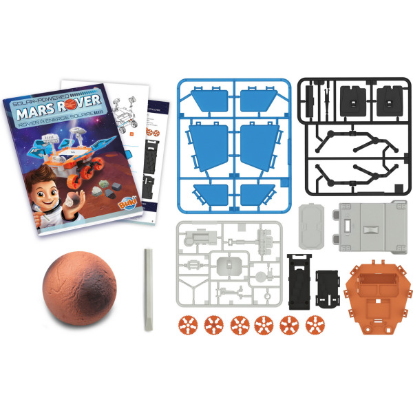 ŁAZIK MARSJAŃSKI zasilany energią słoneczną zestaw naukowy BUKI 8+