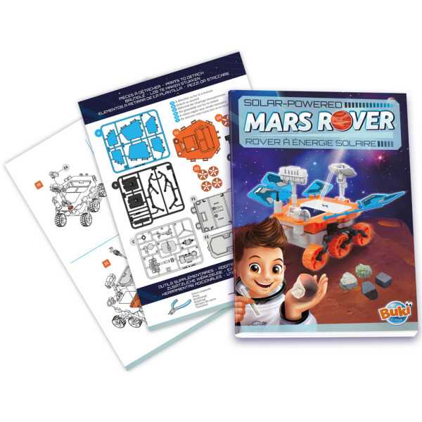 ŁAZIK MARSJAŃSKI zasilany energią słoneczną zestaw naukowy BUKI 8+