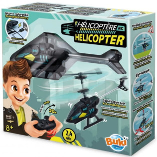 HELIKOPTER zdalnie sterowany z pilotem BUKI 8+