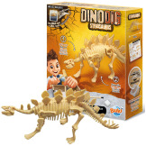 STEGOZAUR szkielet dinozaura do wykopania i złożenia mały paleontolog BUKI 8+