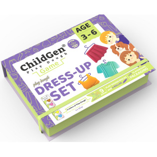 MODA - ubieranki i fryzury zestaw kreatywny 100% naturalna ciastolina 5 szt. x 125g i akcesoria ChildGen 3+