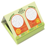 PIZZA - restauracja zestaw kreatywny 100% naturalna ciastolina 5 szt. x 125g i akcesoria ChildGen 3+