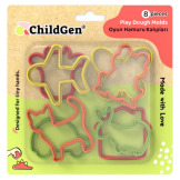 FOREMKI zestaw 8 sztuk do modelowania ciastoliny ChildGen 3+