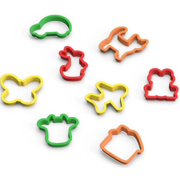 FOREMKI zestaw 8 sztuk do modelowania ciastoliny ChildGen 3+