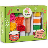 POJAZDY - autka zestaw kreatywny 100% naturalna ciastolina 4 szt. x 125g i akcesoria ChildGen 3+