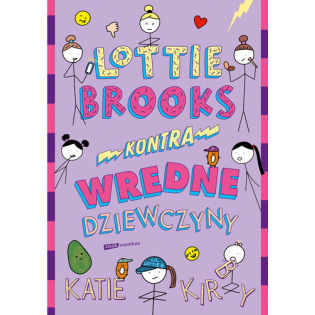 LOTTIE BROOKS KONTRA WREDNE DZIEWCZYNY książka Katie Kirby Wyd. Znak