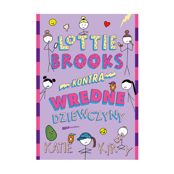 LOTTIE BROOKS KONTRA WREDNE DZIEWCZYNY książka Katie Kirby Wyd. Znak