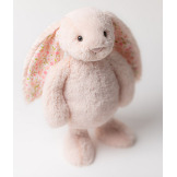KRÓLICZEK jasnoróżowa przytulanka z kwiecistymi uszami Blossom Cherry Bunny 18 cm Jellycat 0+