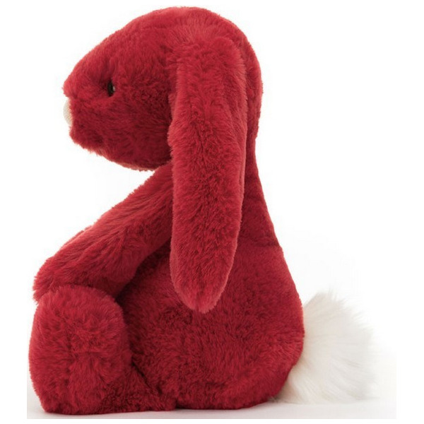 KRÓLICZEK LUX żurawinwa przytulanka Bashful Cranberry Bunny 31 cm Jellycat 12m+