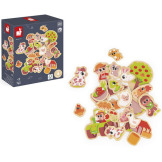 NA FARMIE drewniane magnesy na lodówkę 24 szt. Janod 2+