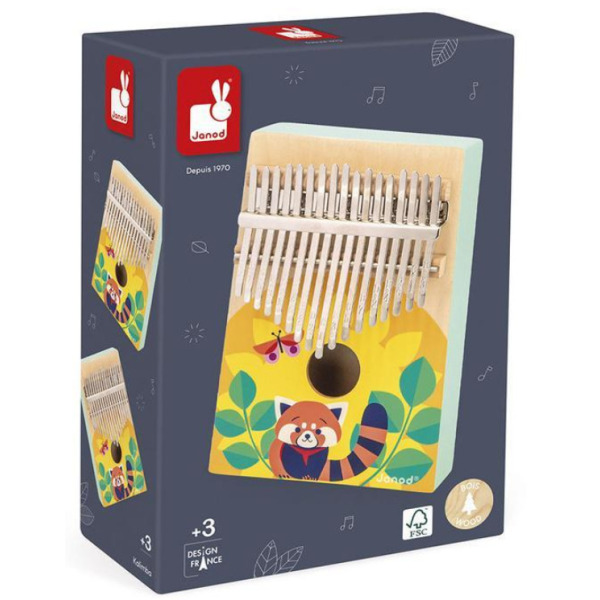DREWNIANA KALIMBA zabawka muzyczna Gioia Janod 3+