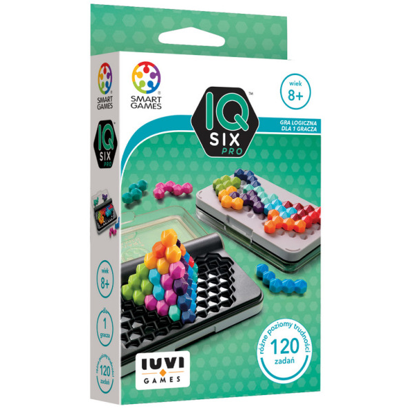 IQ SIX PRO gra logiczna Smart Games IUVI 8+