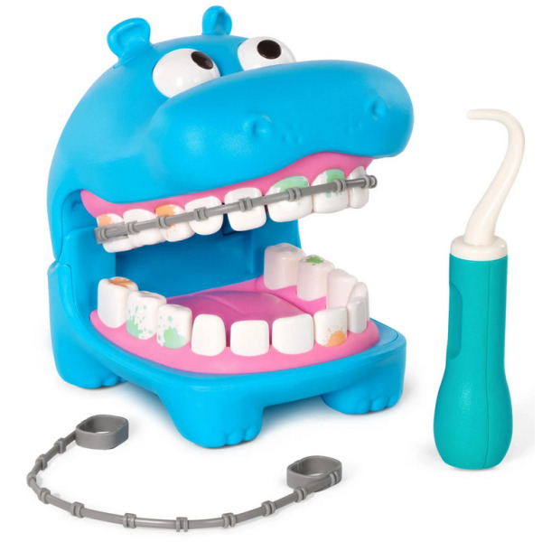 HIPODONTA – ORTODONTA interaktywny zestaw do nauki higieny jamy ustnej Hippodontist Battat 3+