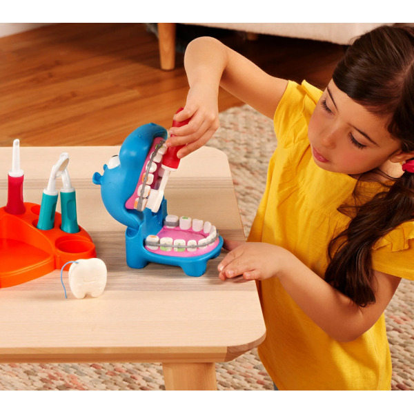 HIPODONTA – ORTODONTA interaktywny zestaw do nauki higieny jamy ustnej Hippodontist Battat 3+