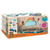 FALISTA ŚCIEŻKA SENSORYCZNA z efektami muzycznymi zestaw BELEK RÓWNOWAŻNYCH z POLAMI SENSORYCZNYMI B.Toys 3+