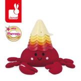 KRAB Z MUSZELKAMI zabawka do kąpieli 7 el. Janod 10m+