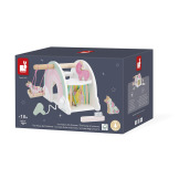 Drewniany domek jednorożców z 5 akcesoriami JEDNOROŻCE Janod 18m+