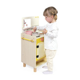 DUŻA KUCHNIA drewniana z 10 akcesoriami Shiny Grandma Janod 3+